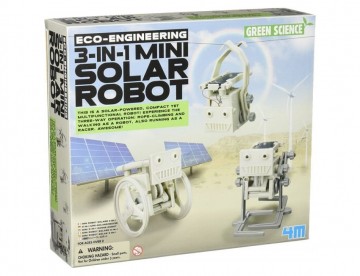 3 in 1 mini solar robot